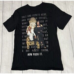 Salt n Pepa The Mixtape Tour 2022 Concert Shirt Size Medium M 2 Sided Dates
